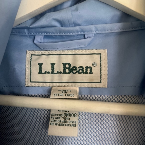 Vintage L.L. Bean Light Blue Women's Jacket 312 - Picture 4 of 15